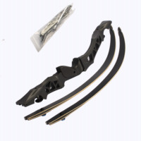 Arc recurve puissant F166, flèche de tir à l'arc, arc recurve ILF pour la chasse, la pêche et la compétition