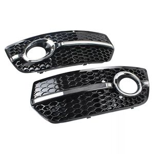 Rejilla de Luz Antiniebla Delantera para Audi Q5, Par de ABS Negros, 2009-2011, Mejora de Diseño - Product Image 4