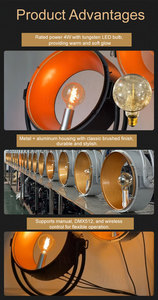 Lampada Tradizionale a Filamento di Tungsteno 40W, Luce Retrò per Feste a Tema, Decorazione Casa, Feste in Giardino, Matrimoni, Teatro, Club ed Eventi - Product Image 2