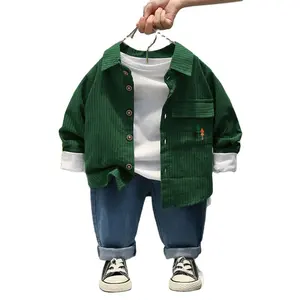 Wholesale Low Price New Premium Kids Clothes Cool Fashion Boys Autumn Coats Suit