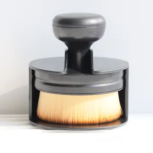 Pinceau de maquillage correcteur unique personnalisé outil de beauté manche en bois griffe de patte fond de teint cosmétique