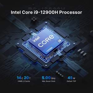 Mini PC BOSGAME <span class=keywords><strong>P2</strong></span> Pro con Intel I9-12900H de 12.ª Generación (14C/20T 5.0GHz), 32GB DDR4, <span class=keywords><strong>1TB</strong></span> PCIe <span class=keywords><strong>SSD</strong></span>, HDMI, DP, USB4, Wi-Fi6E, BT5.2, Doble LAN - Product Image 5
