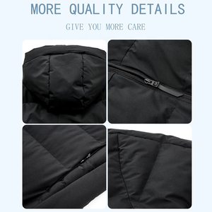 Chaqueta acolchada con logotipo personalizado para hombre, chaqueta de invierno para mujer, chaqueta acolchada con burbujas para hombre al aire libre, chaqueta acolchada de invierno Unisex - Product Image 4