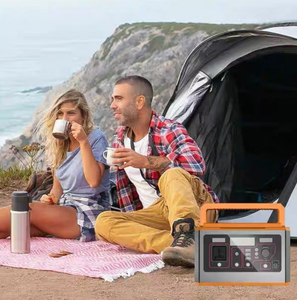 1200W Portable Power Station Pure Sine Wave MPPT Solar Generator <b>Backup</b> <b>Battery</b> for Outdoor Camping Home Emergency 1200 High-den - Product Image 3