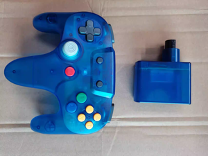 Couleur <span class=keywords><strong>transparente</strong></span> pour manette sans fil 2.4G pour contrôleur de manette de jeu filaire N64 pour Nintend <span class=keywords><strong>64</strong></span> - Product Image 2