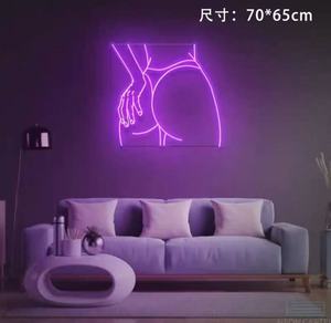 Thay đổi độ sáng Sexy Lady Neon dấu hiệu cho người đàn ông hang động điều khiển từ xa biến áp cung cấp điện tường trang trí cho Câu Lạc Bộ sinh nhật điện tử dấu hiệu - Product Image 5
