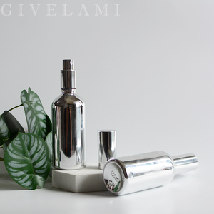 Luxury Spray Bottle 15ml 30ml 50ml 100ml All Silver Bottle Room Fragrance Perfume <strong>Container</strong> <strong>Travel</strong> Portable Cosmetic Packaging - Product Image 4