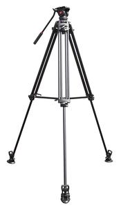 JingYing 1.88M Nhôm Kính Thiên Văn Linh Hoạt Nhiệm Vụ Nặng Nề Chuyên Nghiệp Đầu Trượt Video Camera Chân Máy Cho Máy Ảnh - Product Image 5