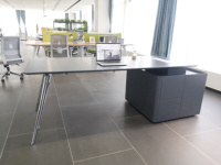 Fashion Design Mdf Executive Office Desk Director mobili per ufficio Boss Manager Office Desk Manager tavolo da lavoro moderno in legno