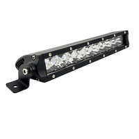 Barra de Luz LED Ultra Delgada de 7.5 Pulgadas para Camioneta, Luces de Conducción Todoterreno, 30w, Barra de Luz LED Todoterreno, 12v 24v