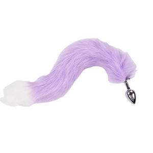 Plug anal en métal pour femme adulte, queue de renard, pour flirter et étirer, jouet pour l'anus, accessoire de jouet sexuel - Product Image 1