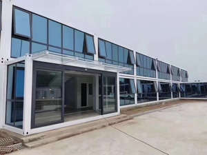 Contenedor Expandible de 40 pies con Estructura de Acero Prefabricada y Material de Madera, Diseño Robusto, Empaque Plano para Uso en Hogares, Hoteles y Baños - Product Image 6