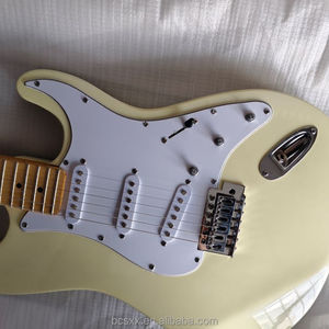 39 "bán buôn tùy chỉnh chất lượng tốt Maple Rosewood Fingerboard Maple cổ điện Kem Trắng <span class=keywords><strong>Guitar</strong></span> nhà máy - Product Image 3