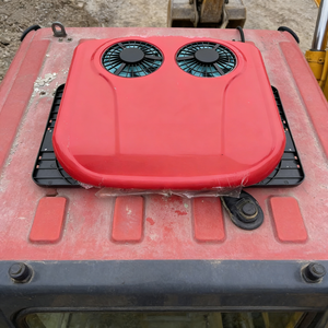 Compresseur de haute qualité pour <span class=keywords><strong>climatisation</strong></span> automobile 12V 24V, climatiseur de toit électrique à double ventilateur pour camion, voiture, chargeuse, camping-car - Product Image 4