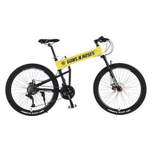 Vélo de montagne pliable Hummer Mountain 26 pouces, 30 vitesses, cadre rigide en alliage d'aluminium, vélo adulte pour l'extérieur - Product Image 2