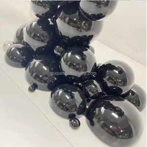 Moderna sala d'ingresso in acciaio inox bubble lobby view table soggiorno contro il <span class=keywords><strong>tavolo</strong></span> d'ingresso decorato a parete - Product Image 6