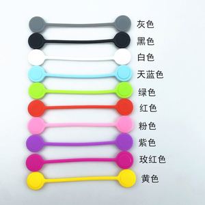 Organisateur de câbles magnétique créatif en silicone pour écouteurs, gestion des câbles de téléphones portables, accessoires de gestion des câbles - Product Image 2