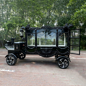 2026 Économique Personnalisable Carrosse funéraire électrique de type cercueil, Voiture funéraire antique, Carrosse funéraire électrique, Chariot funéraire électrique - Product Image 1