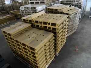 Escavatore per macchine edili sottocarro per Bulldozer per Caterpillar komatsu D4C 42link parti di binari Assy catena - Product Image 3