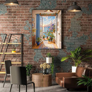 5D DIY Paint By Number Kit para adultos pintados à mão pintura a óleo Dream House Decoração Artwork Hanging - Product Image 2