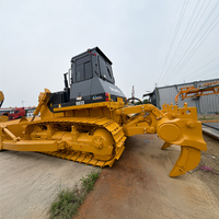 Excavatrice sur chenilles haute performance et stable SHANTUI SD22 pour les tâches de levage lourd et de manutention de matériaux dans les grands cours d'industrie