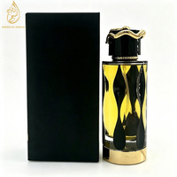 Eau de parfum unisexe 100 ml avec bouchon décoré d'un serpent doré, parfum oriental boisé ambré longue tenue