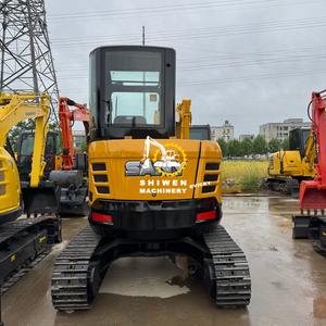Mini-excavatrice sur chenilles SY35u d'occasion de Chine, moteur Yanmar Euro 5, faible nombre d'heures de fonctionnement, pompe moteur principale garantie 1 an, prix compétitif - Product Image 4