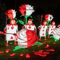 Decoración de Farolillos con Figuras de Dibujos Animados para Parques de Atracciones, Uso en Interiores/Exteriores, Espectáculo de Luces para Parques Temáticos