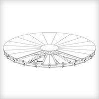 Télécommande à vitesse réglable, support d'affichage rotatif à 360 degrés en alliage d'aluminium, électrique, durable, capacité de charge de 1000 kg