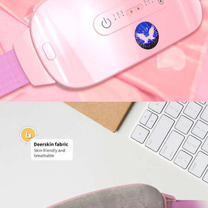 Dispositivo portátil inalámbrico para aliviar el dolor, almohadilla de calefacción menstrual, masajeador para los calambres menstruales - Product Image 4