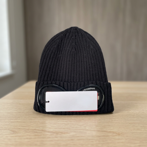 New Rib <b>Hat</b> Glasses Knitted <b>Hats</b> for <b>Men</b> and Women in Autumn and <b>Winter</b> Outdoor Warm Couple Eye protection and Wind Protection. - Product Image 2