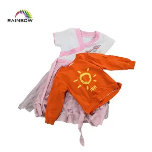 Hongyang vip ukay 2nd hand clothing mixed Children wear korean kids spring and summer 50kg bale