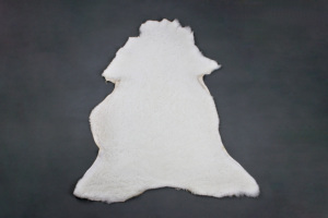 Enuine-pelo corto y suave de piel de oveja natural, Cozy surly shearling para el cuello de revestimiento, 100% - Product Image 6