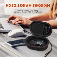 Étui de transport rigide pour souris G502 Hero / G305 / G PRO X/MX Master 3S 2S Étui pour souris de jeu sans fil pour ordinateur