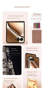ลดราคา Motorola Moto Razr 60 Pro หน้าจอ OLED 6.9 นิ้ว Snapdragon 8s Gen3 แบตเตอรี่ 4300mAh ชาร์จเร็ว 45W แบบมีสาย+15W ไร้สาย กล้อง 50MP NFC รองรับ 5G - Product Image 2