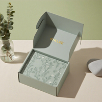 Embalaje de marca personalizado bálsamo labial caja de embalaje Kit de brillo de labios caja de correo embalaje de lápiz labial producto de maquillaje envío caja de correo