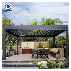 ระบบเพอร์โกลาโครงอะลูมิเนียมแบบตาข่าย พรีมา |   ศิลปะโครงสร้างที่ยั่งยืนและเป็นมิตรกับสิ่งแวดล้อมสำหรับสวนพักผ่อนสมัยใหม่ - Product Image 6