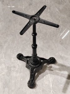 Antique Style Durable Steel Restaurant <b>Table</b> <b>Legs</b> for Hotel & Outdoor Dining Cast Iron Cafe <b>Table</b> Base Wholesale - Product Image 4