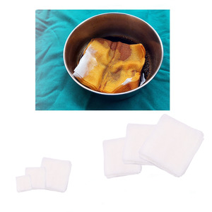 Gasa Médica de Algodón Natural Doble 10x10 Resistente a Desgarros al por Mayor, No Esterilizada - Product Image 4