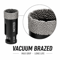 Foret diamanté brasé sous vide M14 populaire pour carrelage et marbre, scie cloche pour maçonnerie, taille OEM 6-120mm