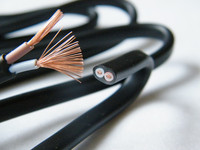 2-adriges RVVB-Kabel und elektrischer Draht aus reinem Kupfer