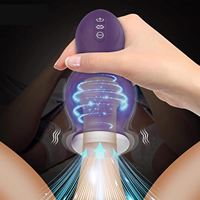 Masturbateur automatique vibrant pour hommes, avec fonction de succion 'Dragon' et masseur de gland, Godet d'entraînement, Jouet sexuel oral