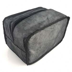 Sac de toilette mini étanche personnalisé OEM classique décontracté anti-odeur avec fermeture éclair et doublure en charbon actif, faible MOQ, fabricant - Product Image 5