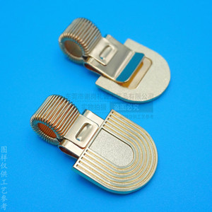 <b>Spring</b> <b>Clip</b> Metal Pen <b>Clip</b> 44mm Electroplated Zinc Alloy Stationery Gift - Product Image 1