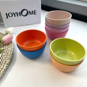 Bol en mélamine incassable personnalisé en gros – Vaisselle colorée et durable pour céréales - Product Image 1