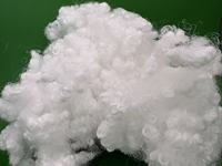 Hollow Conjugated Siliconized 100% Polyester Staple Fiber 15D 64mm | Virgin White | Pillow Cushion Filling | High Spinning