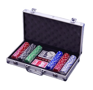 <span class=keywords><strong>300</strong></span> PCS <span class=keywords><strong>Poker</strong></span> Chip Set 11,5g Caja <span class=keywords><strong>de</strong></span> aluminio <span class=keywords><strong>Juego</strong></span> <span class=keywords><strong>de</strong></span> mesa <span class=keywords><strong>Juego</strong></span> portátil - Product Image 1