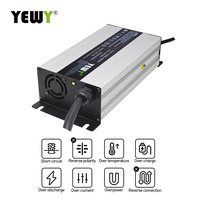 Chargeur de batterie étanche, série 900W 12V 40a 36V 20a 48V 15a 60V 12a 72V 10a li-on Lifepo4