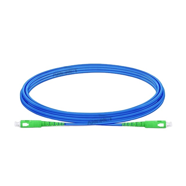 High Quality Simplex 9/125 2.0 3.0mm 5.0mm Singlemode G657a G652d Sc Apc To Sc Apc Pvc/lszh Fiber Optic Patch Cord SC-LC