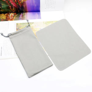 Sparloo 4059 Schwarz weiß grau zwei String gute Qualität Sonnenbrille Paket druck Logo benutzer definierte Tasche Sonnenbrille Mikro faser beutel - Product Image 2